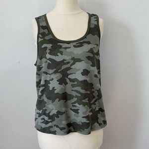 Lucky Brand Camo Tank Top